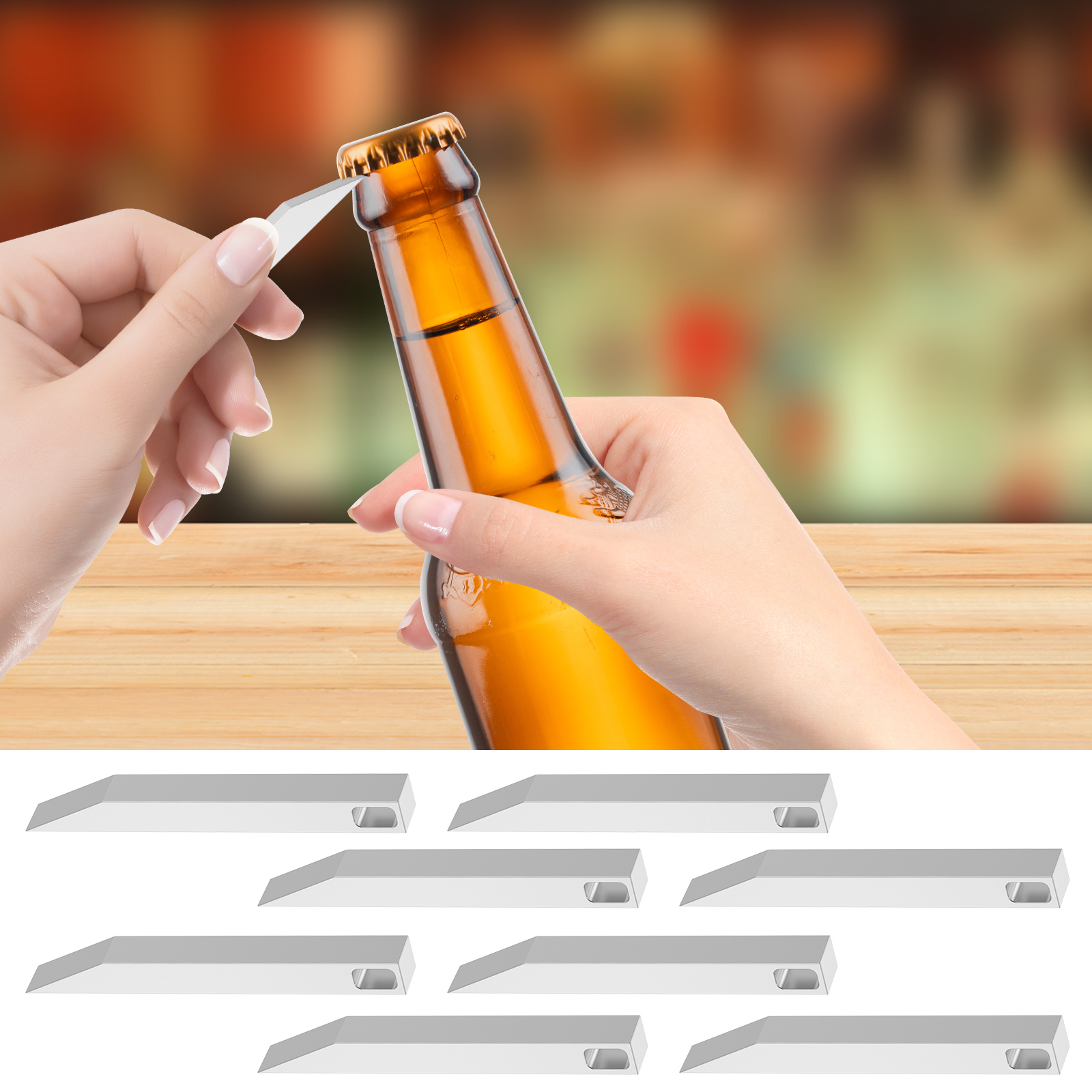 4/8Pcs Mini Keychain Prybar fo - Edc (Every Day Carry ulasan dan harga