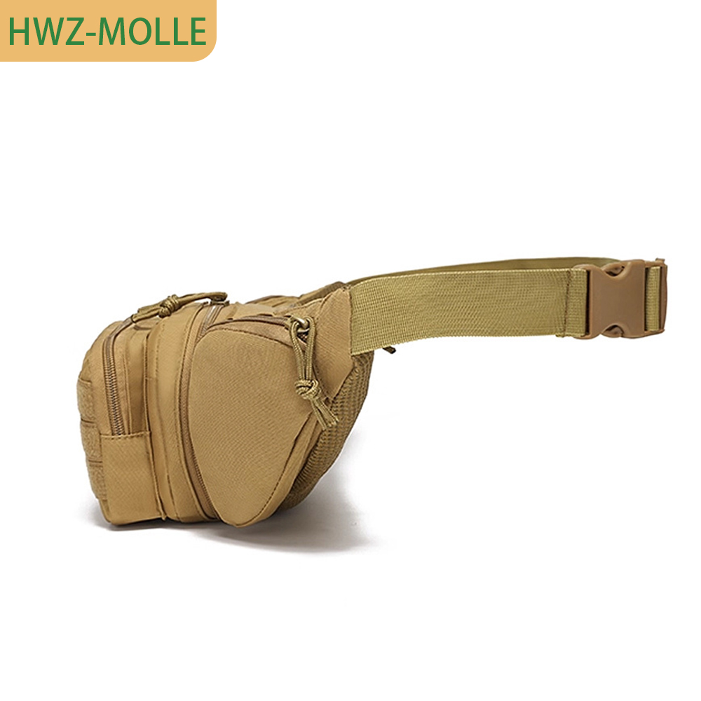 Tactical Molle Fanny Pack Wais - Edc Carry Fanny Pack ulasan dan harga