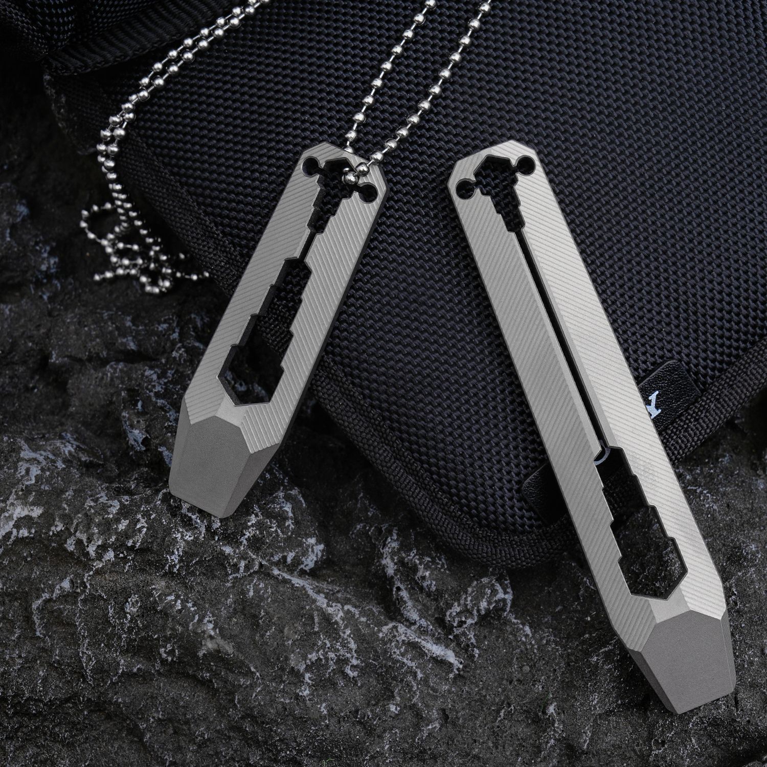 Outdoor Portable EDC Multifunc - Titanium Pry Bar ulasan dan harga