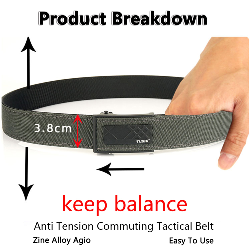 TUSHI New Hard Tactical EDC Be - Edc Concealed Carry Belt ulasan dan harga