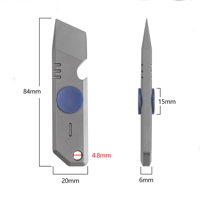 FEGVE EDC Titanium Alloy Multi - Titanium Pry Bar ulasan dan harga
