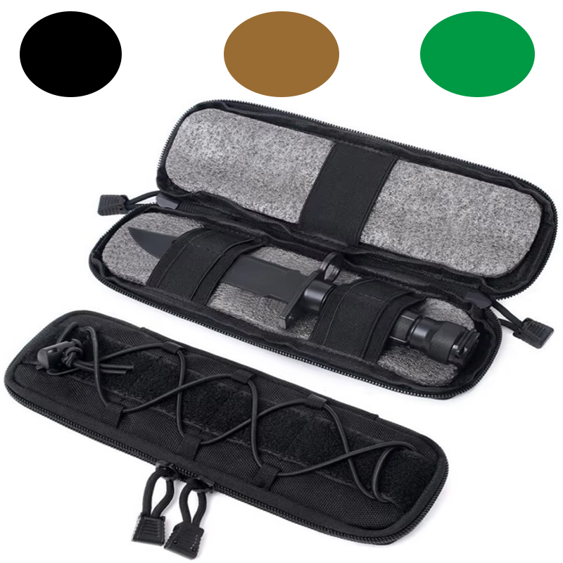 Tactical Belt Bag Knife Flashl - Edc Concealed Carry Belt ulasan dan harga