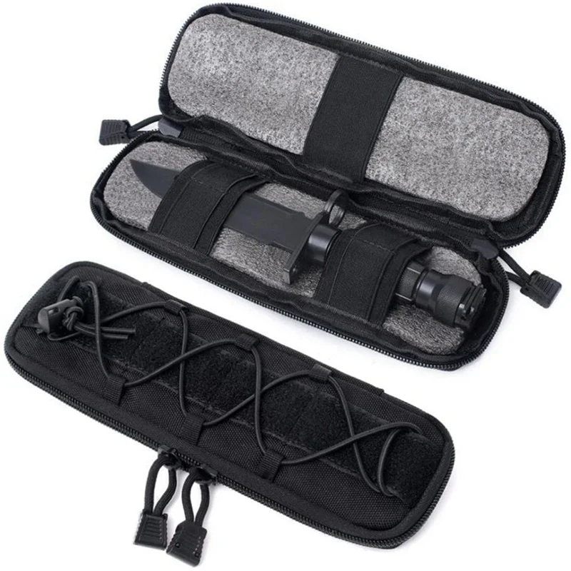 Tactical Belt Bag Knife Flashl - Edc Concealed Carry Belt ulasan dan harga