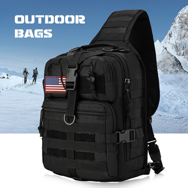 1pc 6.6gal Tactical Sling Back - Edc Carry Bag For Men ulasan dan harga