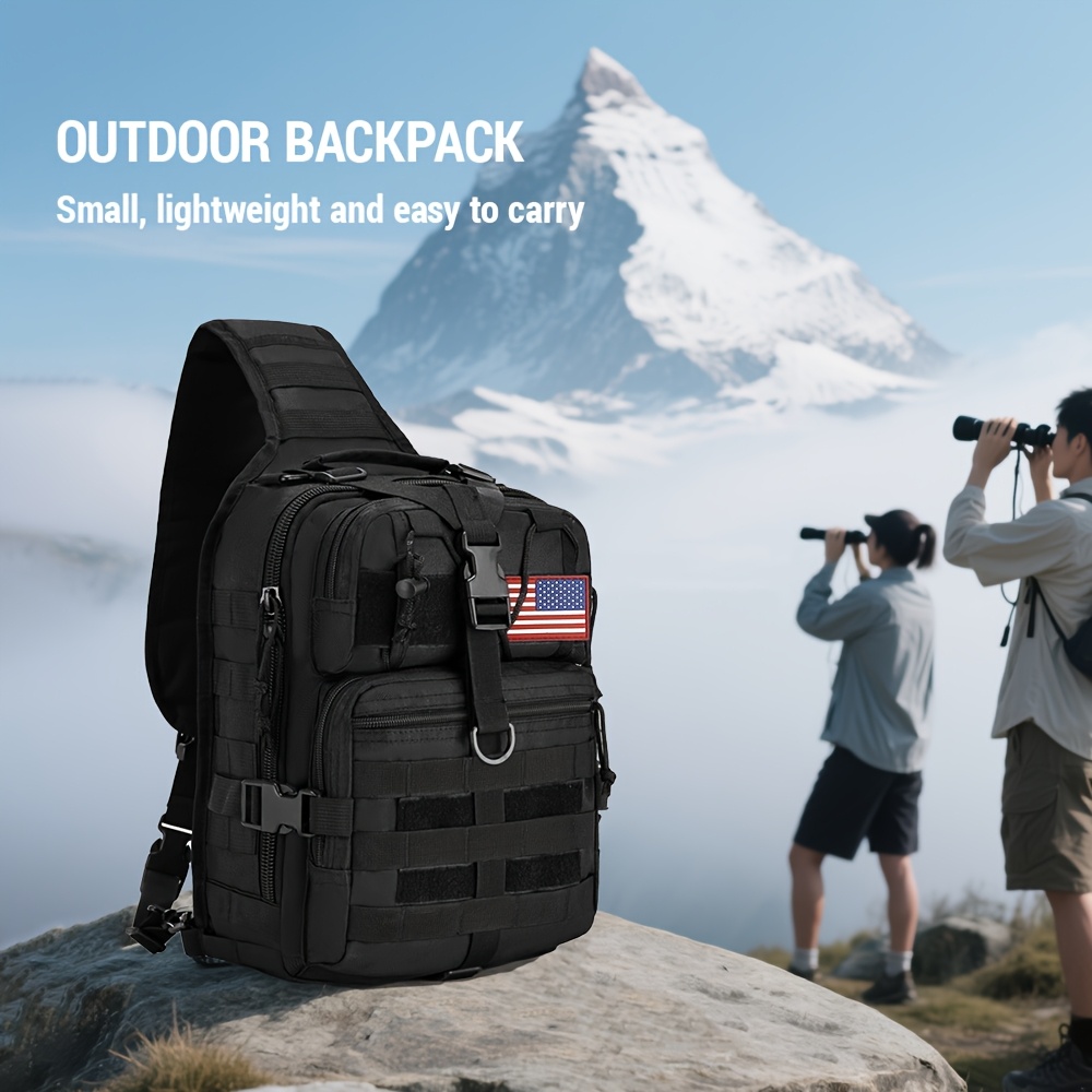 1pc 6.6gal Tactical Sling Back - Edc Carry Bag For Men ulasan dan harga