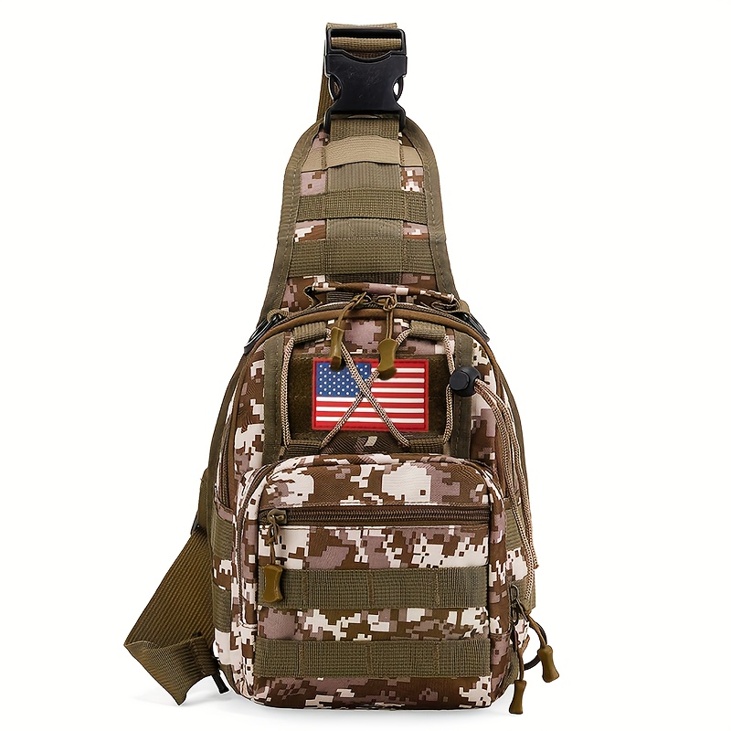 1pc 6.6gal Tactical Sling Back - Edc Carry Bag For Men ulasan dan harga