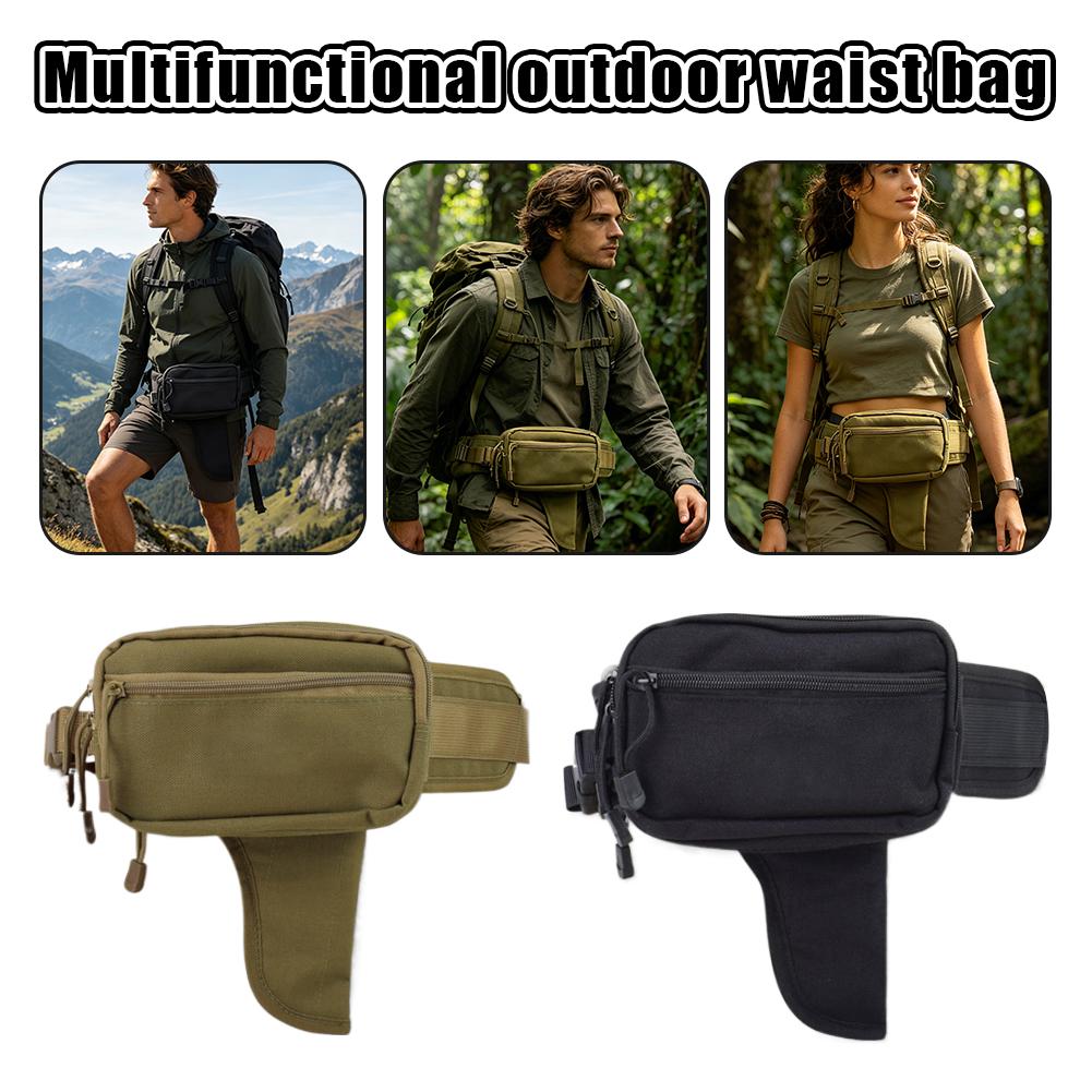 Tactical Waist Pack with Conce - Edc Carry Fanny Pack ulasan dan harga