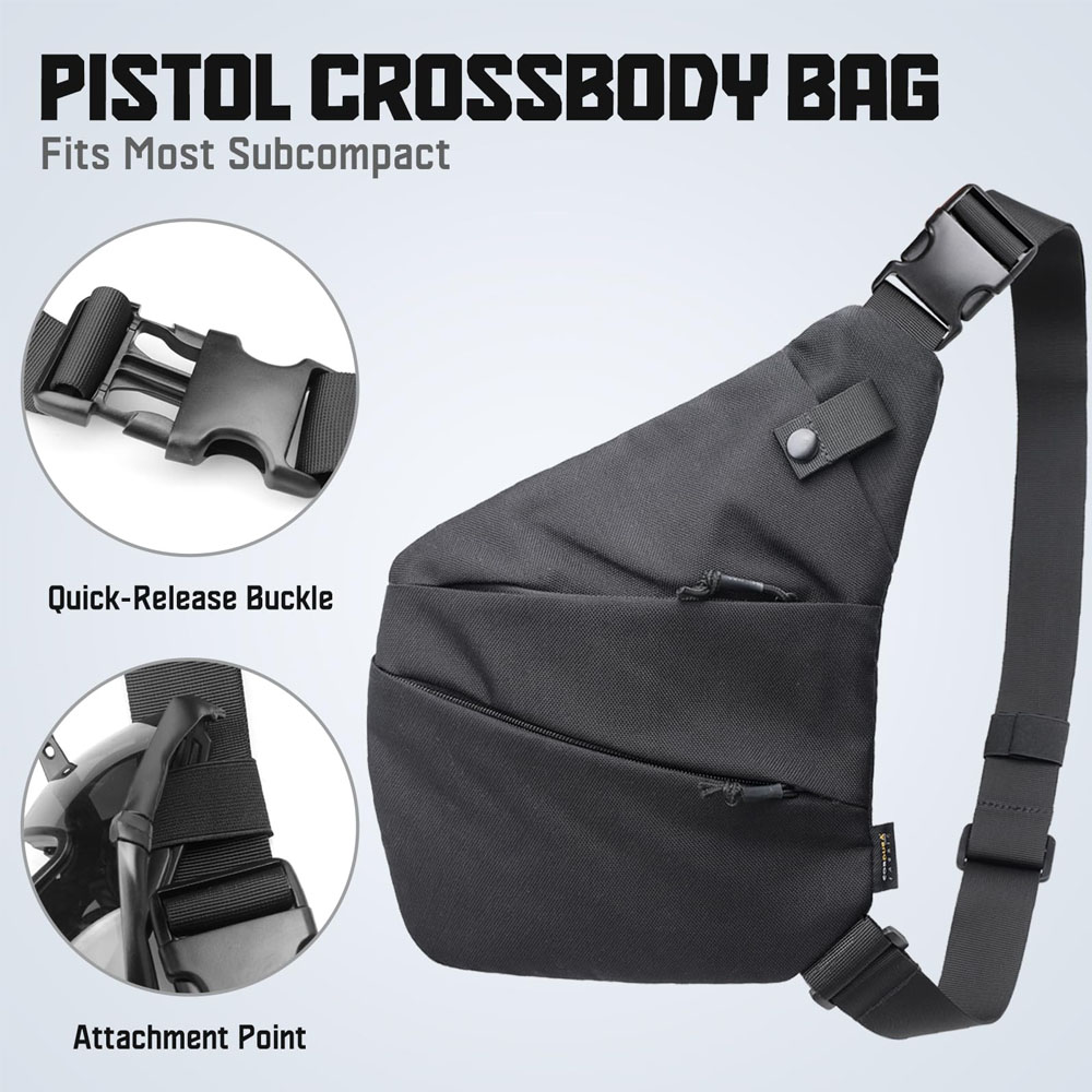 Tactical Concealed Gun Carry B - Edc Carry Bag For Pistol ulasan dan harga