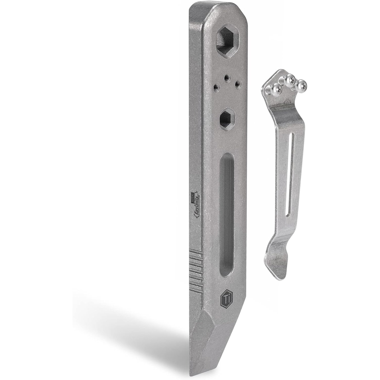 KeyUnity KR00 EDC Pocket Pry B - Titanium Pry Bar ulasan dan harga