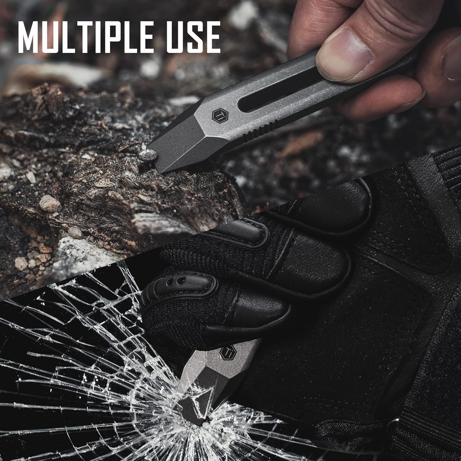 KeyUnity KR00 EDC Pocket Pry B - Titanium Pry Bar ulasan dan harga