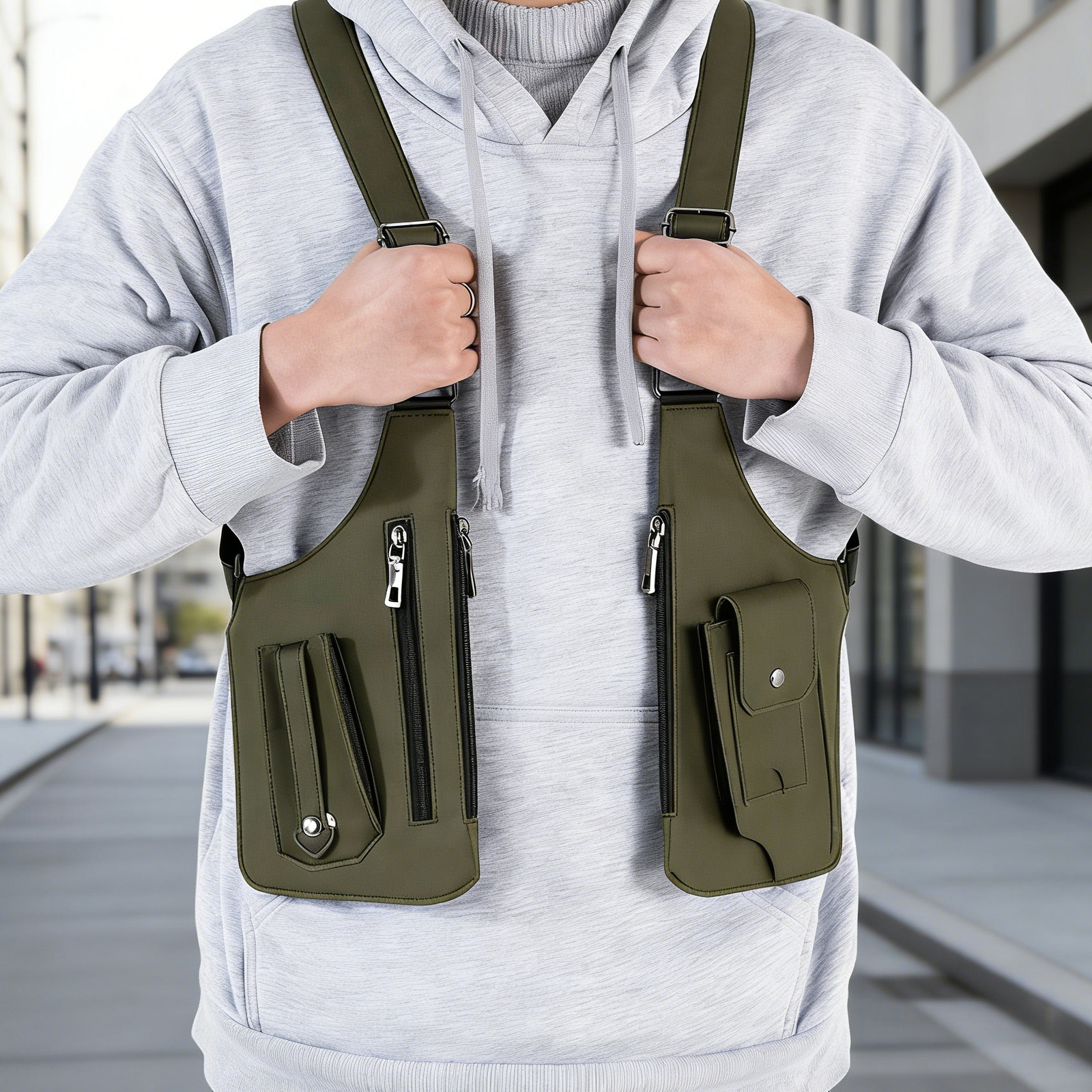 Tatical EDC Men's Chest Rigs A - Edc Carry Bag For Men ulasan dan harga