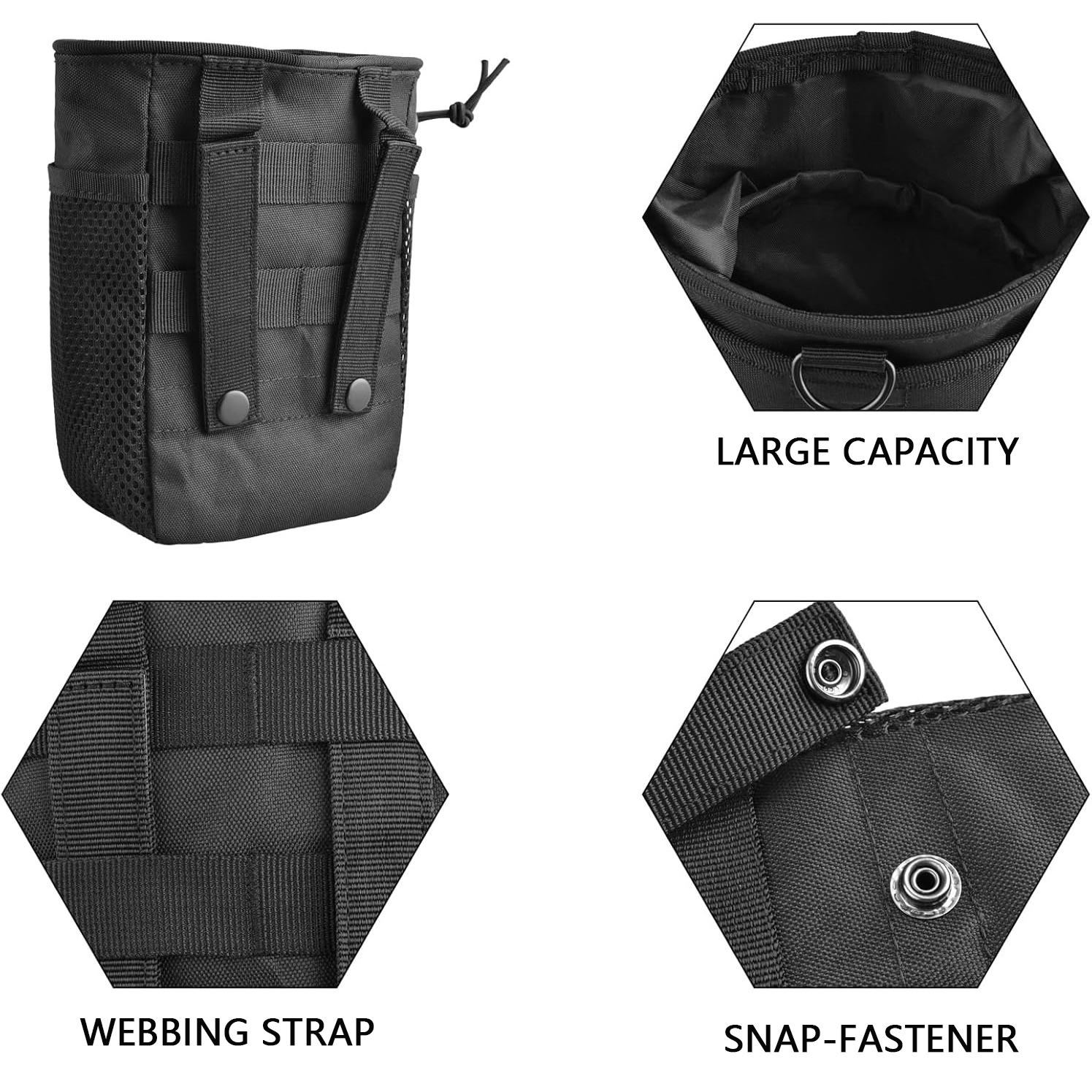 CZHIYAO Durable Molle Dump Pou - Edc Everyday Carry Bag ulasan dan harga