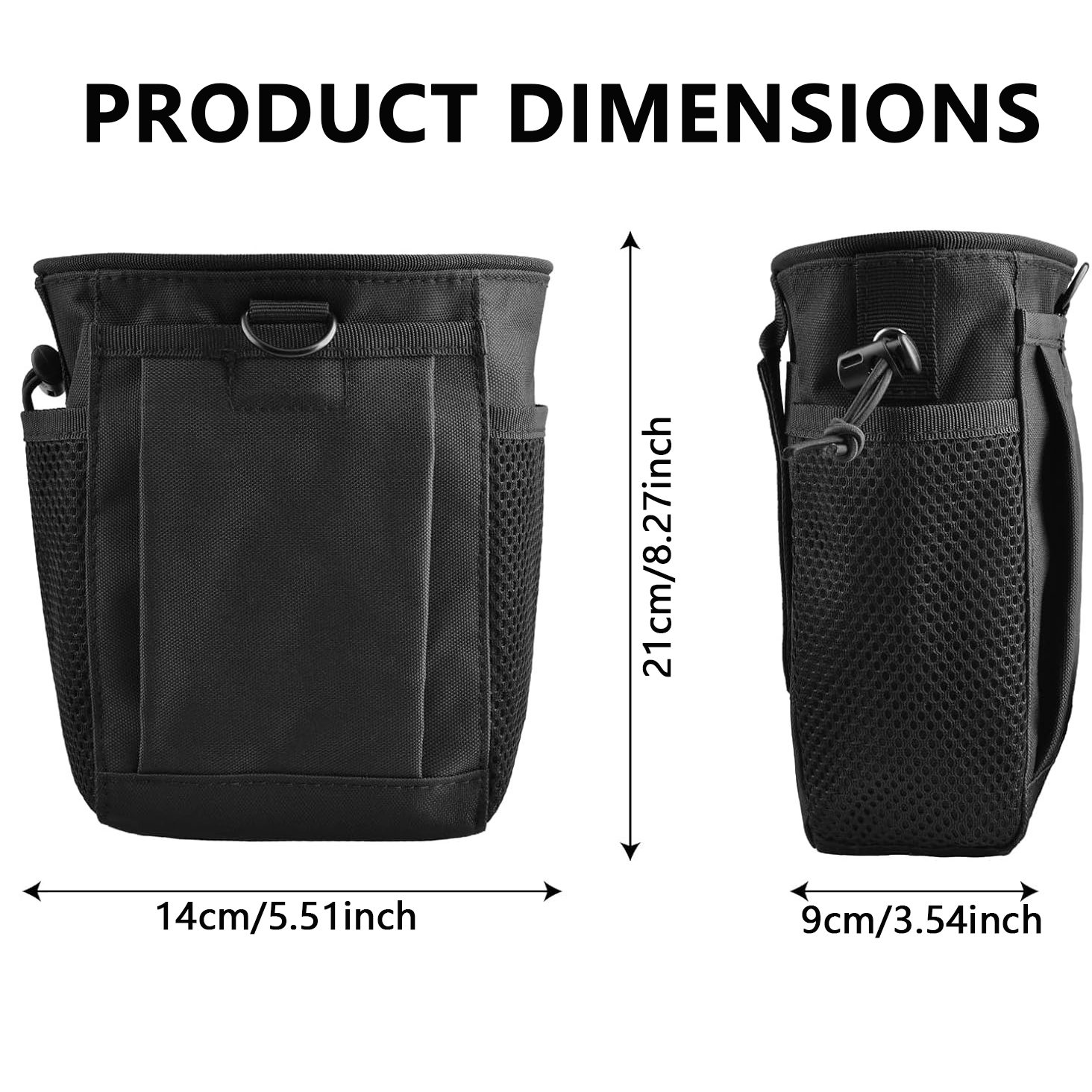 CZHIYAO Durable Molle Dump Pou - Edc Everyday Carry Bag ulasan dan harga