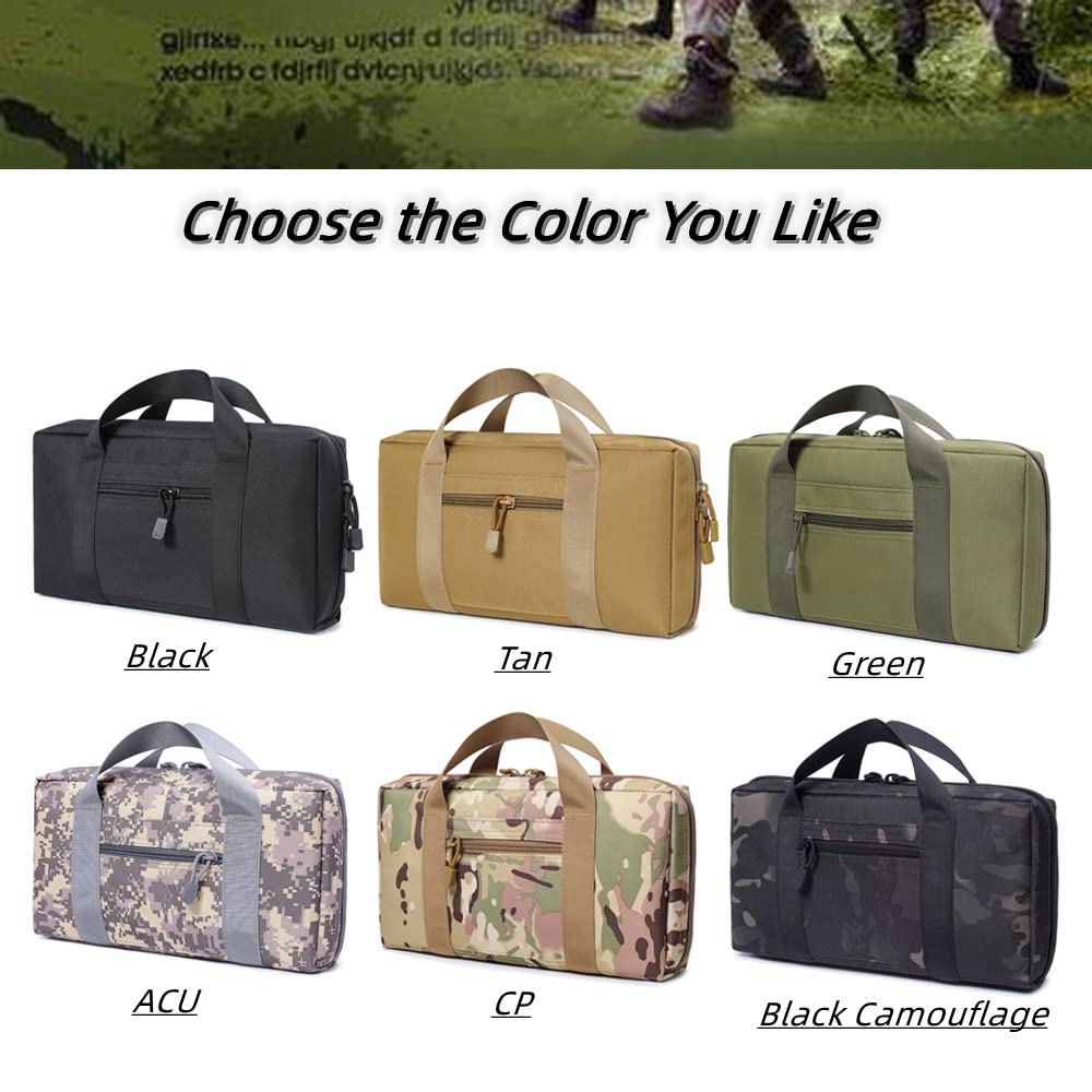 Tactical Pistol Range Bag Gun  - Edc Carry Bag For Pistol ulasan dan harga