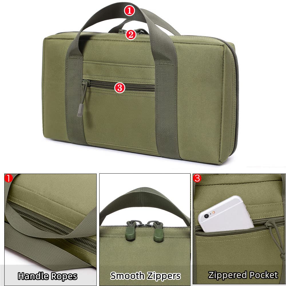 Tactical Pistol Range Bag Gun  - Edc Carry Bag For Pistol ulasan dan harga