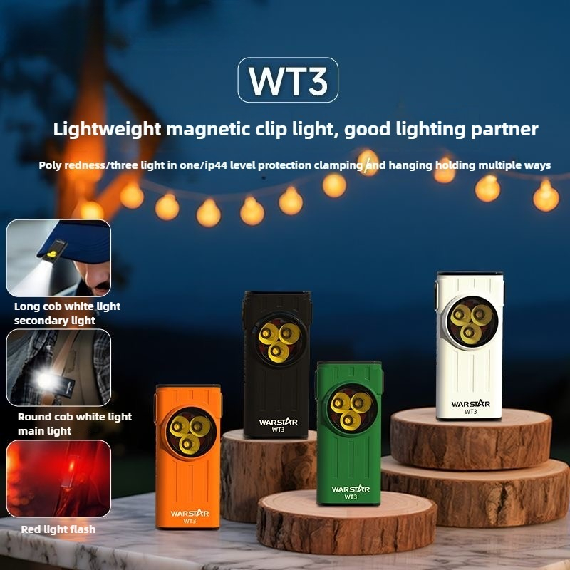 EDC LED Flashlight Portable Ke - Edc Carry Flashlight ulasan dan harga