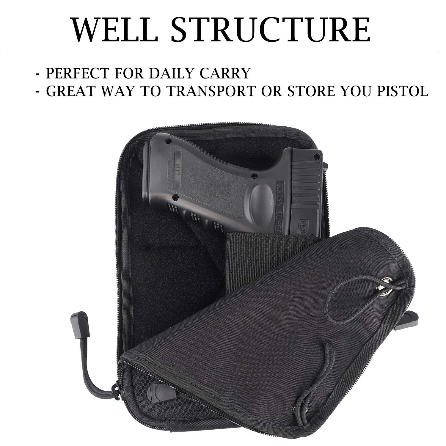 Molle Tactical Concealed Gun H - Edc Carry Fanny Pack ulasan dan harga