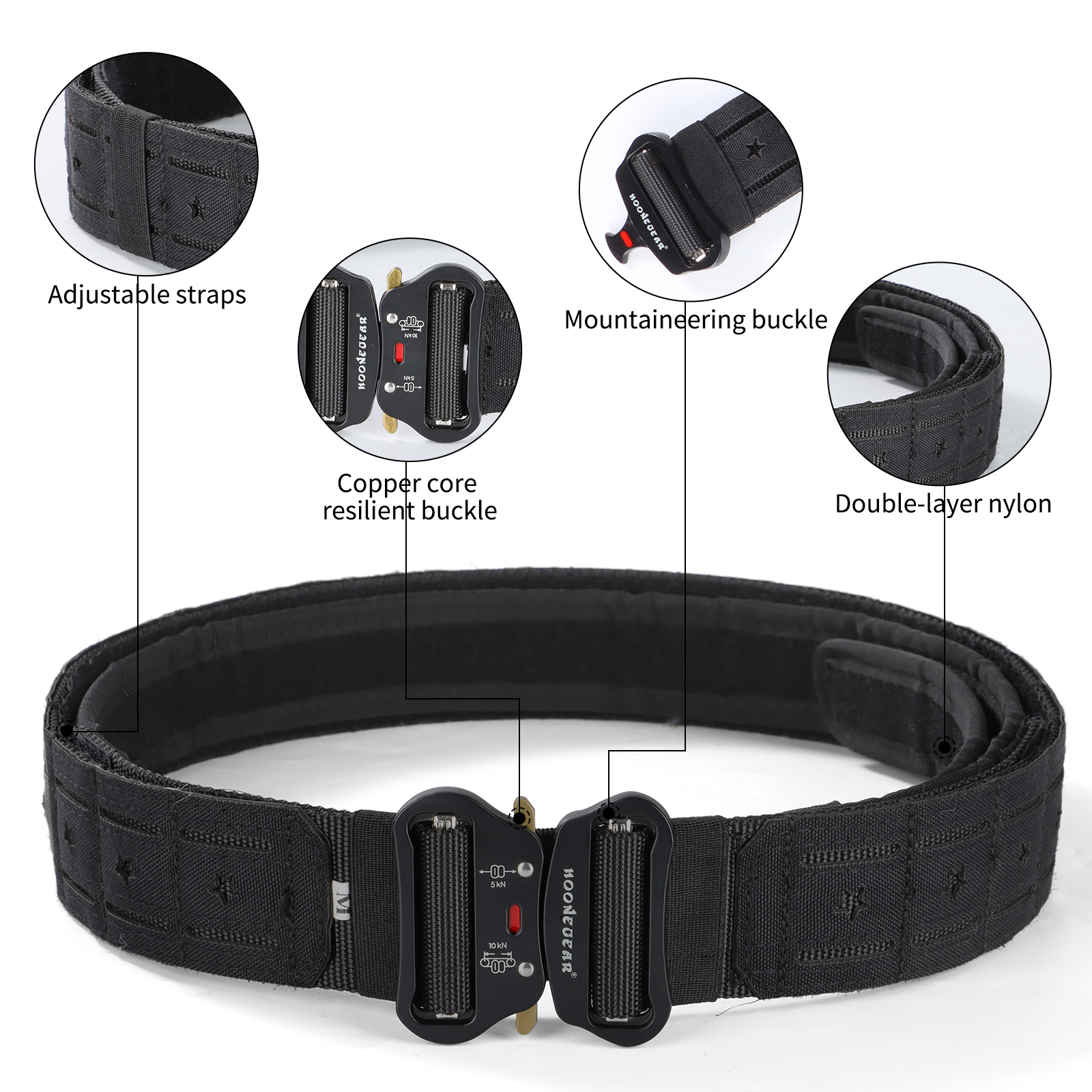2 Inch Tactical Belt Quick Rel - Edc Concealed Carry ulasan dan harga