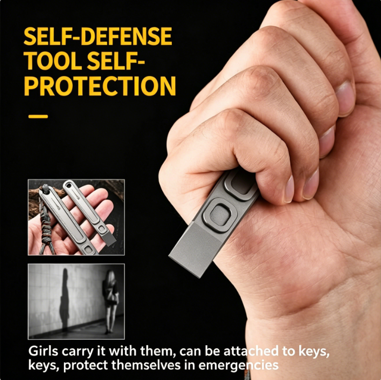 EDC Tool TC4 Titanium Alloy Sm - Titanium Pry Bar ulasan dan harga
