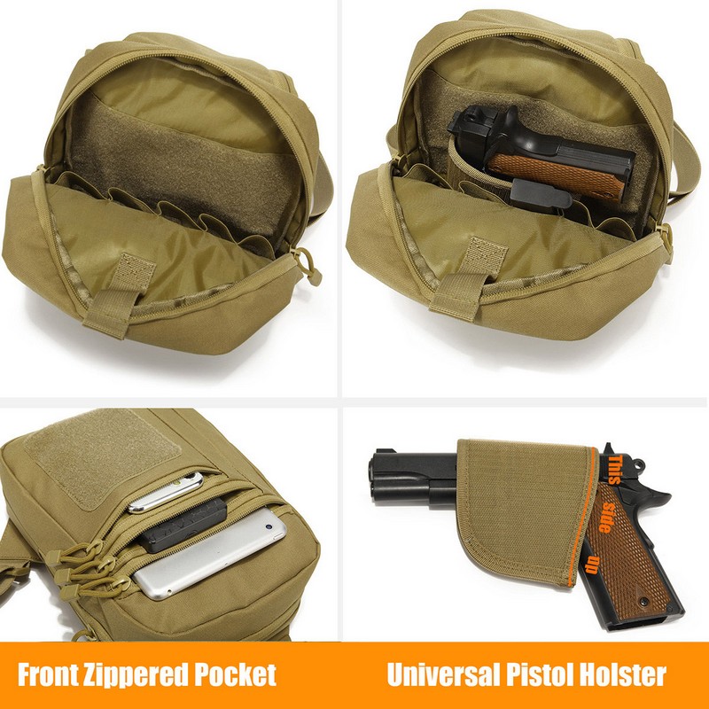 EDC 1000D Tactical Chest Bag P - Edc Carry Bag For Pistol ulasan dan harga