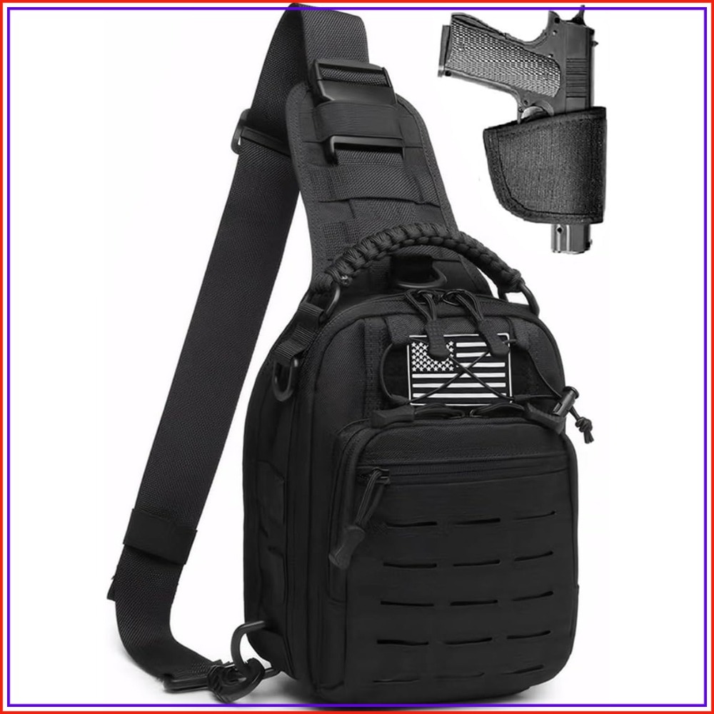 Tactical Sling Bag for Men Con - Edc Carry Bag For Men ulasan dan harga