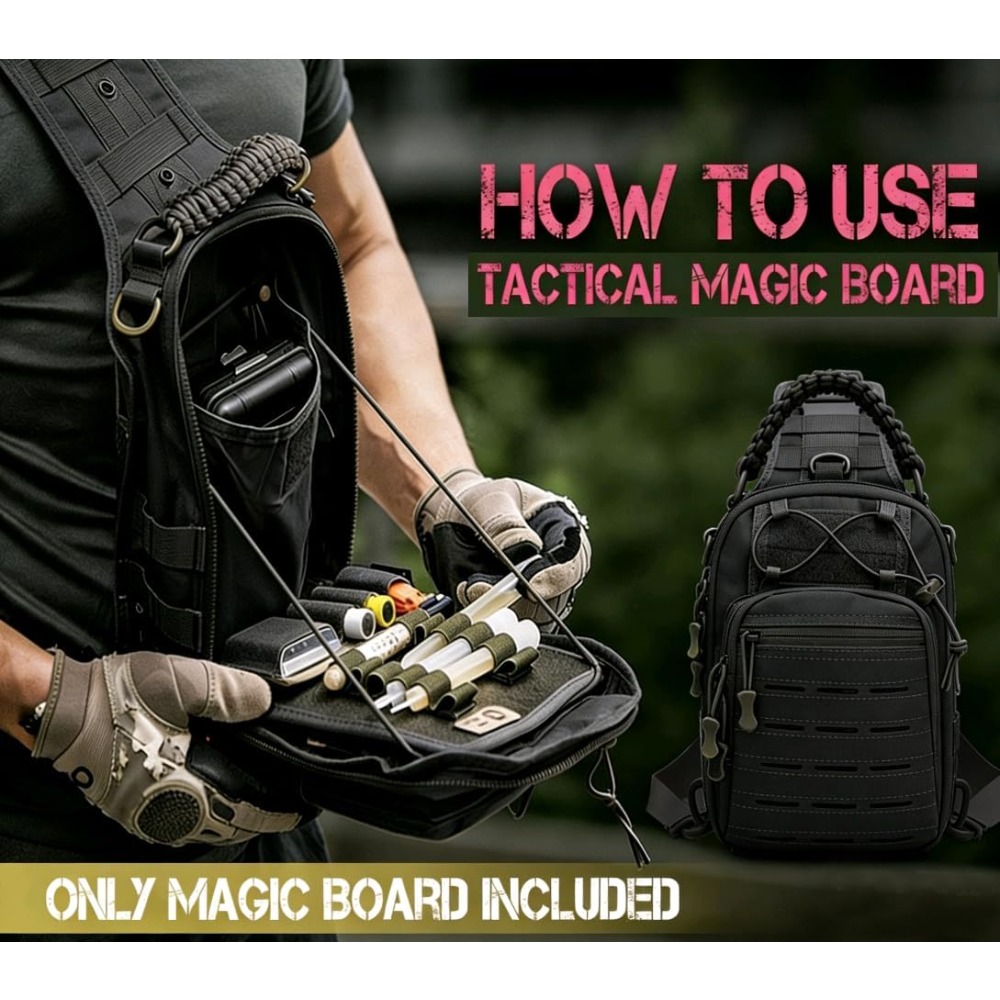 Tactical Sling Bag for Men Con - Edc Carry Bag For Men ulasan dan harga