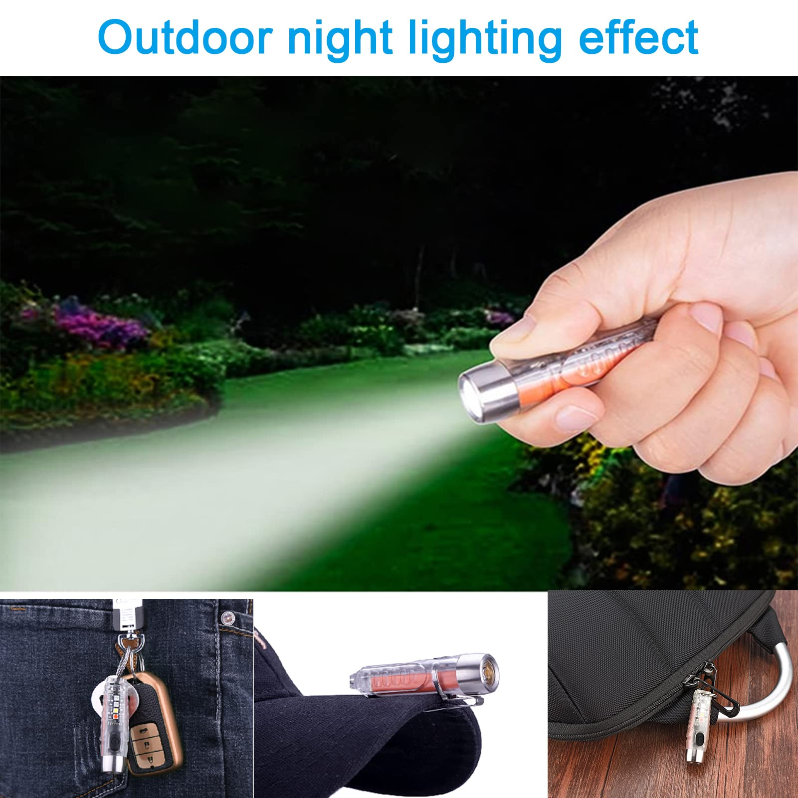 Mini Keychain Flashlights EDC  - Edc (Every Day Carry ulasan dan harga