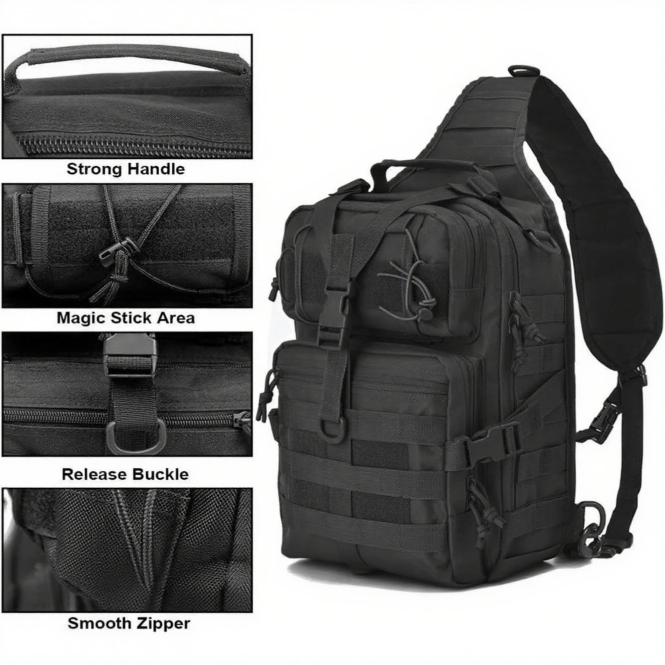 Tactical Sling Backpack Should - Edc Carry Bag For Pistol ulasan dan harga