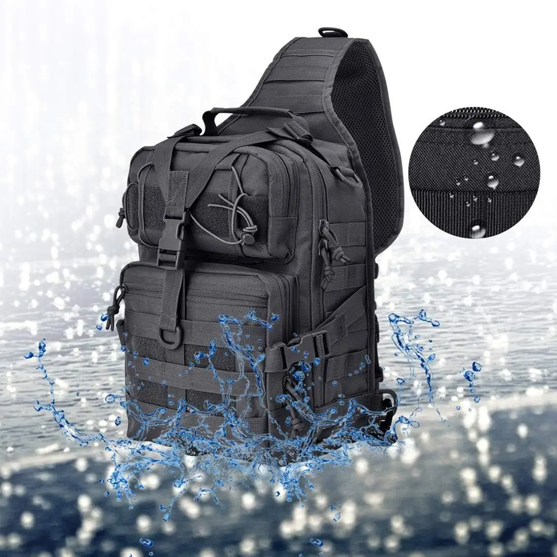 Tactical Sling Backpack Should - Edc Carry Bag For Pistol ulasan dan harga