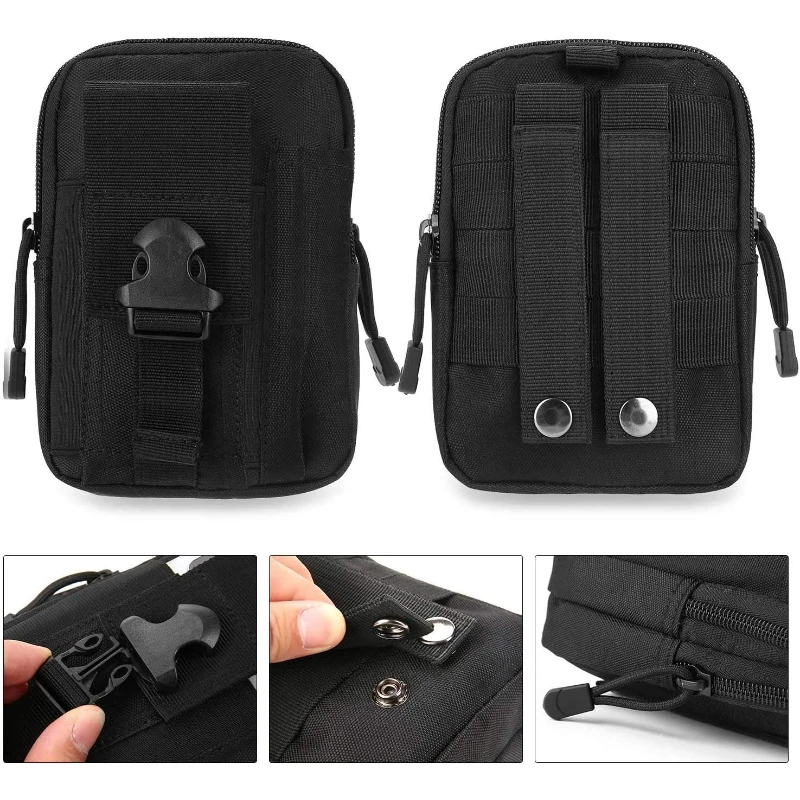 Tactical Waist Pouch EDC Molle - Edc Carry Bag For Men ulasan dan harga