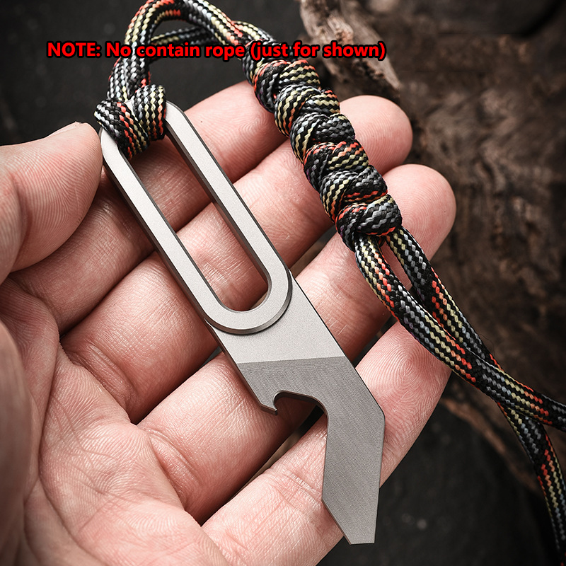 Titanium Alloy Multifunctional - Titanium Pry Bar ulasan dan harga