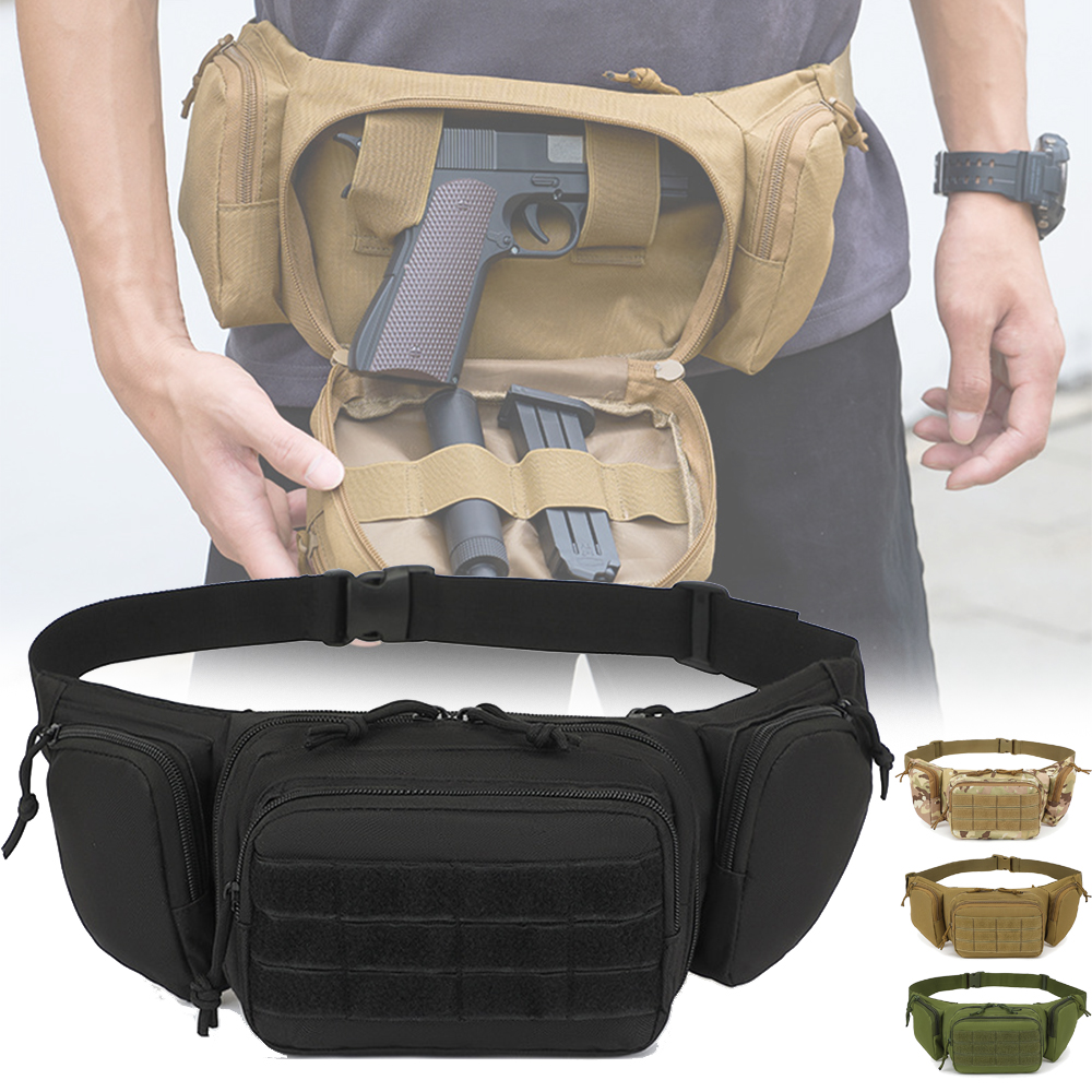 Tactical Fanny Pack Bag Concea - Edc Carry Fanny Pack ulasan dan harga