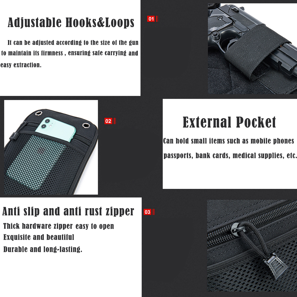 Molle Outdoor Tactical Conceal - Edc Concealed Carry ulasan dan harga